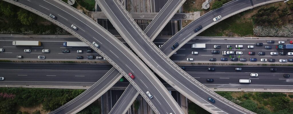 Drone Used in Traffic Management