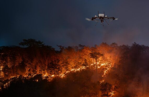 Drones use in Forest Fire Management