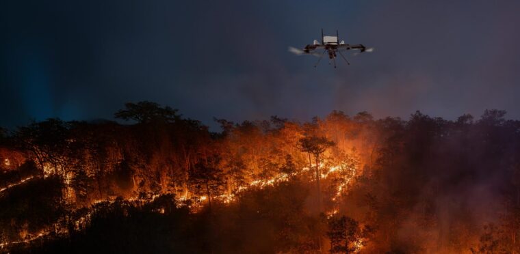 Drones use in Forest Fire Management