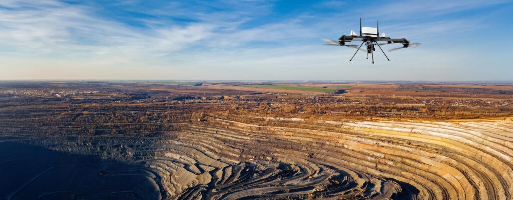 ideaForge drone for Mining Operations