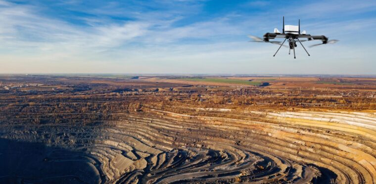 ideaForge drone for Mining Operations